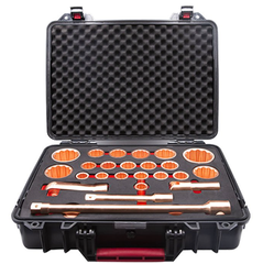3/4"x1"Dr Socket Set-27pcs, BE101M, Be-Cu, 27pcs, WEDO, Non-Sparking