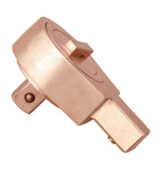 Rectangular Reversible Ratchet Head, WEDO, Non-Sparking, Be-Cu, BE309B Series, 3/8"-1/2"