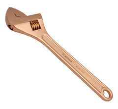 Wrench, Adjustable, WEDO, Non-Sparking, Be-Cu, BE125 Series, 13x100mm-65x600mm