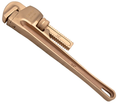 Wrench, Pipe American Type, WEDO, Non-Sparking, Be-Cu, BE131 Series, 25x200mm-110x1200mm