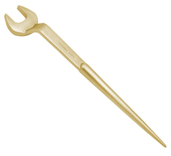 Wrench,Construction,Offset Type With Pin, WEDO, Non-Sparking, Al-Br, AL140B Series, 17-55mm