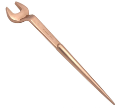 Wrench, Construction Offset Type With Pin, WEDO, Non-Sparking, Be-Cu, BE140B Series, 17mm-55mm