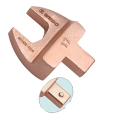 Rectangular Open End, WEDO, Non-Sparking, Be-Cu, BE140E Series, 9x12 7mm-19mm; 14x18 13mm-41mm