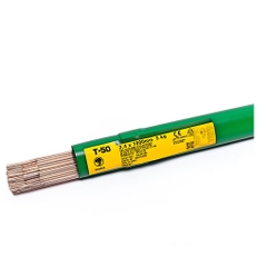 Que Hàn Tig Sắt Kiswel T-50G (1.6x1000mm / 2.4x1000mm / 3.2x1000mm), 5 Kg/Hộp