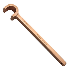 Valve Spanner(U Type), WEDO, Non-Sparking, Be-Cu, BE170A Series, 20x234-35x400mm