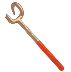 Valve Spanner, BE176A-1002, Be-Cu, 40x355mm, WEDO, Non-Sparking