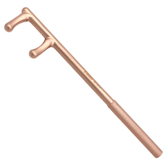 Valve Handle, WEDO, Non-Sparking, Be-Cu, BE174B Series, 30x200mm-100x1000mm