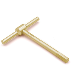 Wrench, T Type Hex Key, WEDO, Non-Sparking, Al-Br, AL167C Series, 2-10mm