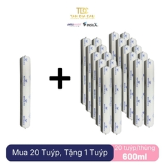 Resycolle 22 (600ml) - Chất Trám Khe Co Giãn Gốc Pu, Xúc Xích Resycolle, 600ml, Trắng, 20 Tuýp/Thùng