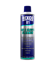 Chất Tẩy Rửa Hệ Thống Phun Nhiên Liệu Và Bộ Chế Hòa Khí REXCO 81 Carb & Injector Cleaner 500ml, 425g, 16.9 fl oz