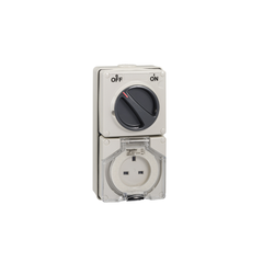 Ổ Cắm Có Công Tắc 3P 250V 13A Schneider S56C313GY