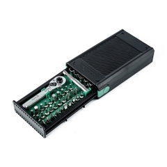 Bộ Tua Vít Và Cần Siết Mini 37 Chi Tiết Thép SATA 05496A