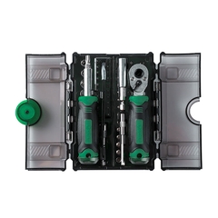 Bộ Tuốc Nơ Vít Và Cần Siết Lực Tổng Hợp 78 Chi Tiết Thép SATA 05498A
