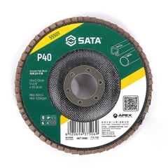 125×P35×22.23mm Đĩa Nhám Xếp Zirconia Cao Cấp SATA 55501