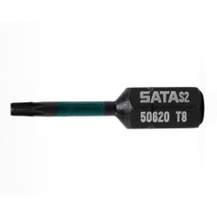 T20 x 29mm Bộ 10 Mũi Bắn Vít Đầu Sao Chuôi Lục Giác SATA 59624