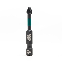 6mm / SL6 x 50mm Bộ 10 Mũi Vít Dẹp Thép Cr-Mo SATA 59718