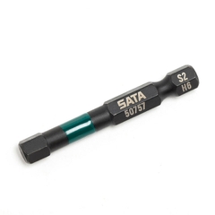 6mm x 50mm Bộ 10 Mũi Lục Giác Thép Đen SATA 59757