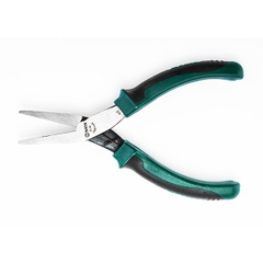 5.5" Kìm Điện Mũi Phẳng Mini Thép Cr-Ni Cán Nhựa TPR SATA 70614A