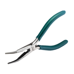 6" Kìm Mũi Nhọn Cong Thép Cr-V SATA 70623