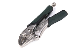 7" (180mm) Kìm Bấm Chết Có Bao Da Mũi Cong Thép Crom SATA 71106