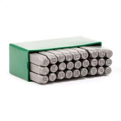 6mm Bộ Đục Lấy Dấu Chữ Cái La Tinh 27 Chi Tiết Thép Cr-V SATA 90808