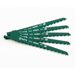 152mm Bộ 5 Lưỡi Cưa Kiếm Cắt Gỗ Thép Hợp Kim SATA 93320S