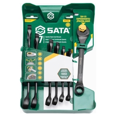 Bộ Cờ Lê 2 Đầu Thép Đen  SATA 47530