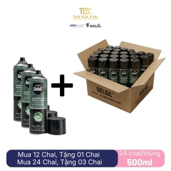Selsil Circuit - Chất Tẩy Rửa Bo Mạch Điện, 500ml, 24 Chai/Thùng
