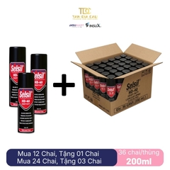 Selsil Hd-40 200ml - Dầu Chống Rỉ Và Bôi Trơn, 200ml, 36 Chai/Thùng