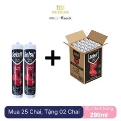 Selsil Tseal 5000 Ultra Tack - Keo Dán Và Chống Thấm, Chịu Lực Cao Gốc Ms- Hybrid T5000, 290ml, Xám, 25 Chai/Thùng