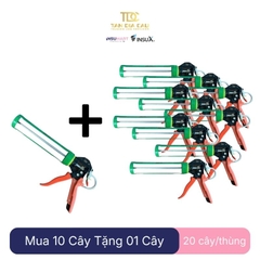 Súng Bắn Keo Silicone Xanh, 20 Cây/Thùng