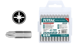 Bộ Mũi Bắt Vít Vĩ Nhựa Pz2x25mm Total