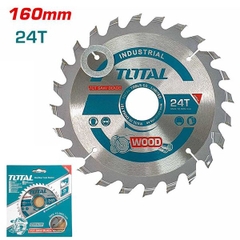 Lưỡi Cưa Gỗ TCT 160mm 24T Total