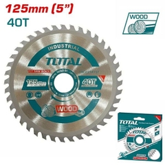 Lưỡi Cưa Gỗ TCT 125mm 40T Total