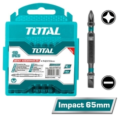 Bộ Mũi Bắt Vít 2 Đầu Có Nam Châm Sl6x1 Dài 65mm Total