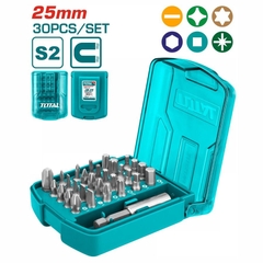 Bộ 30 Mũi Bắt Vít Đa Năng 25mm Total TACSD10306