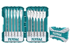 Bộ Mũi Khoan Gỗ Đầu Dẹp 12 Mũi Từ 6-30mm Total
