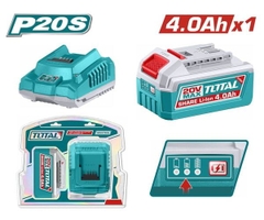 Bộ 1 Pin Và 1 Sạc P20S 20vx4.0ah Total