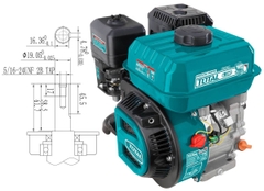 Động Cơ Nổ Dùng Xăng 6.5HP Total