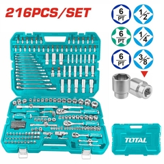 Bộ Đồ Nghề Đa Năng 216 Chi Tiết Total THKTHP22166