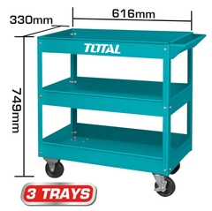Xe Đẩy Đựng Đồ Nghề 3 Tầng Total THPTC301