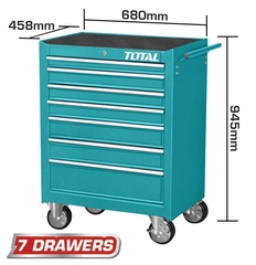 Tủ Đựng Đồ Nghề 7 Ngăn Có Bánh Xe Total THRC02071P