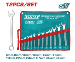 Bộ Cờ Lê Vòng Miệng 12 Chi Tiết 6-32mm Total THT1022122