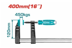 Kẹp Chữ F 120x400mm Total
