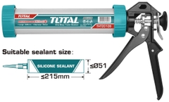 Súng Bơm Silicon Thân Nhôm 232mm Total