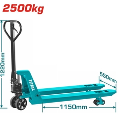 Xe Nâng Tay 2.5 Tấn Total THT301251