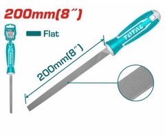 Giũa Thép Dẹp 200mm Total