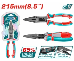 Kìm Mũi Nhọn Mỏ Dài Trợ Lực 8.5 Inch/215mm Total