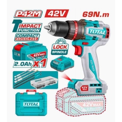 Máy Khoan Búa Dùng Pin 42v-69n.m Total