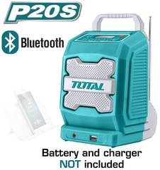 Radio Công Trường Dùng Pin 20V Total
